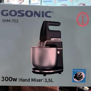  همزن برقی حرفه ای کاسه دار گوسونیک مدل Gosonic GHM-703 (کدn)