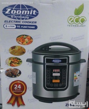  زودپز برقی زومیت دیجیتال مدل ZM-2102